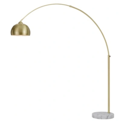 Shop Aflighting Af Lighting Orb Floor Lamp With Metal Globe In Gold