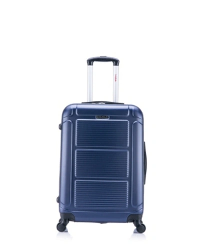 Shop Inusa Pilot 24" Lightweight Hardside Spinner Luggage In Navy Blue
