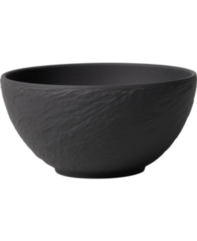 Shop Villeroy & Boch Manufacture Rock Rice Bowl In Black