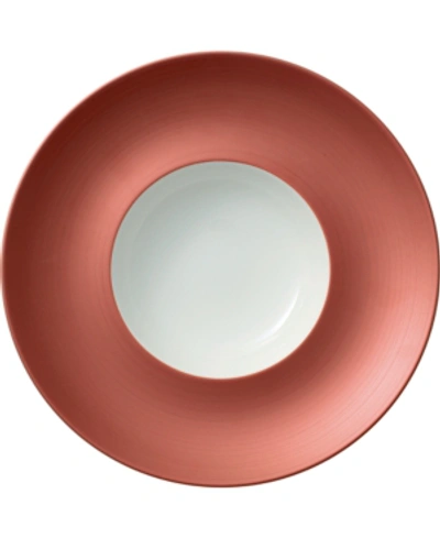 Shop Villeroy & Boch Manufacture Glow Pasta Bowl/deep Plate In Copper Glow