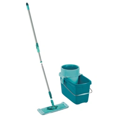 Shop Household Essentials Leifheit Clean Twist Xl Rectangle Mop Set In Turquoise