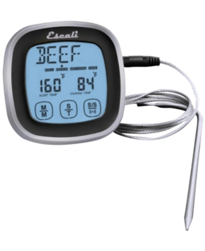 Shop Escali Corp Touch Screen Thermometer And Timer In Black