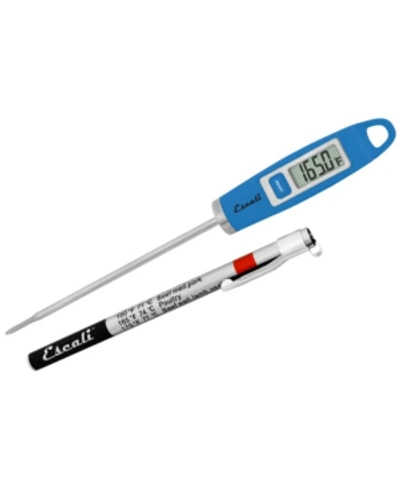 Shop Escali Corp Gourmet Digital Thermometer Nsf Listed In Blue