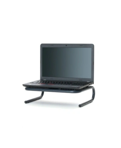 Shop Mind Reader Metal Monitor Stand, Monitor Riser For Computer, Laptop, Desk, Imac, Dell, Hp, Lenovo, Printer Stand In Black