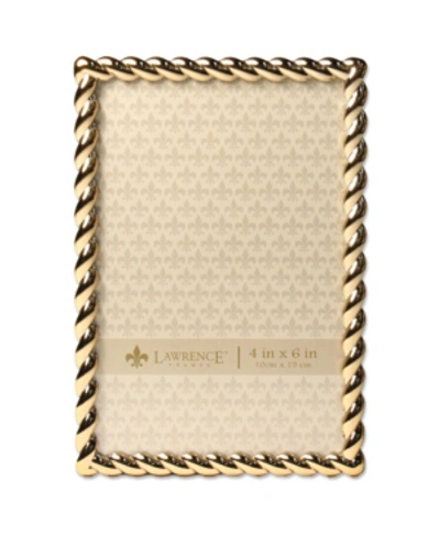 Lawrence Frames Golden Rope Picture Frame In Gold