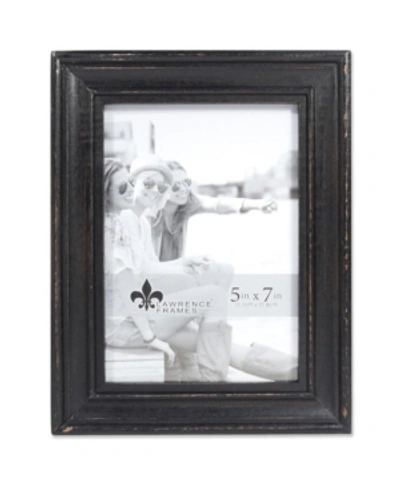 Lawrence Frames Durham Weathered Black Wood Picture Frame In Black
