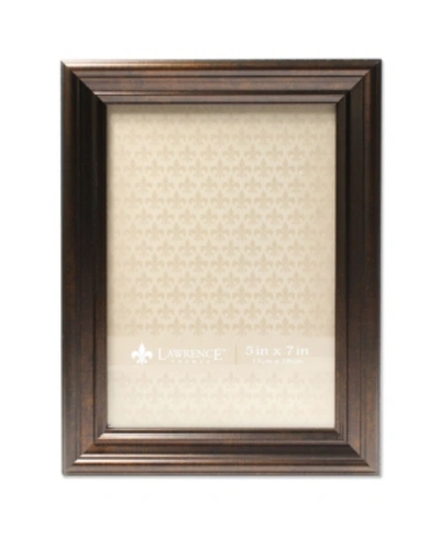 Shop Lawrence Frames Classic Detailed Oil Rubbed Bronze Picture Frame In Brown