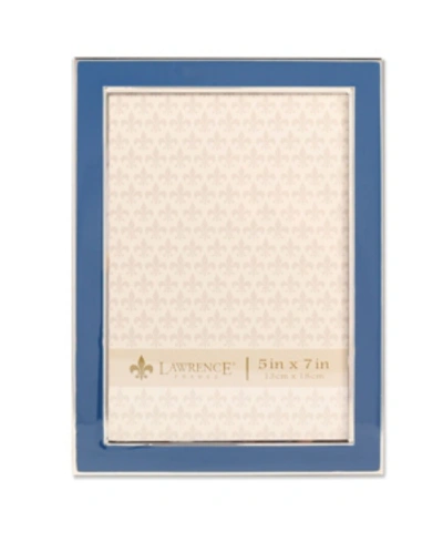 Lawrence Frames Navy Enamel Picture Frame In Navy
