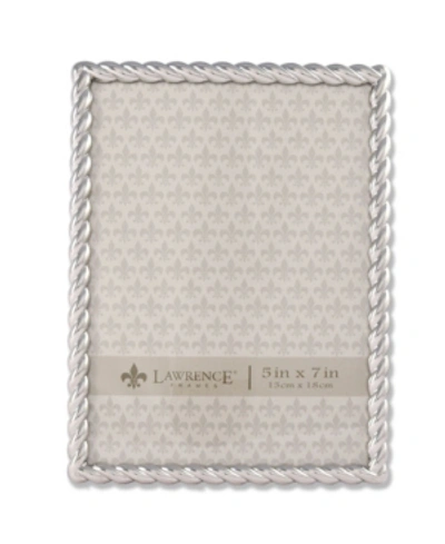 Lawrence Frames 710057 Silver Metal Rope Picture Frame In Silver