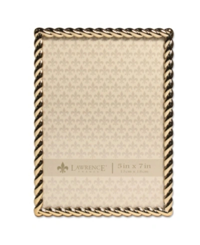 Lawrence Frames Golden Rope Picture Frame In Gold