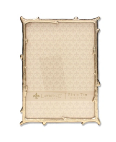 Lawrence Frames Gold Metal Picture Frame With Natural Branch Design In Gold