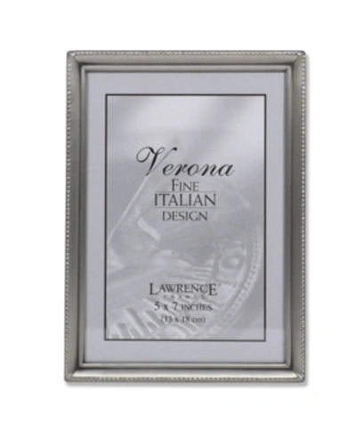 Shop Lawrence Frames Antique Pewter Picture Frame In Silver