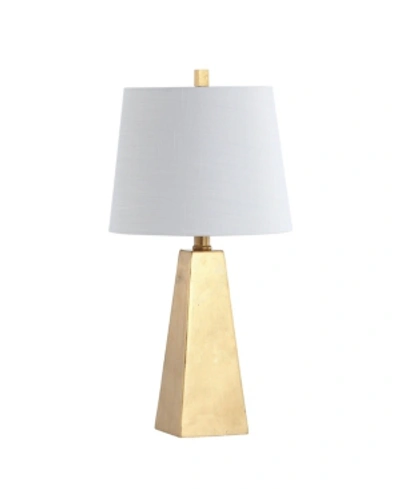 Shop Jonathan Y Alexis 20.5" Led Table Lamp In Gold Leaf