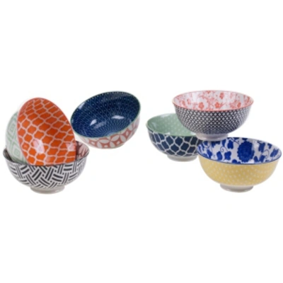 Certified International Soho Bowls Set Of 6 In Multicolored