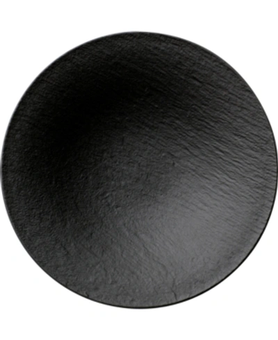 Villeroy & Boch Manufacture Rock Porcelain Bowl 28 Cm In Black