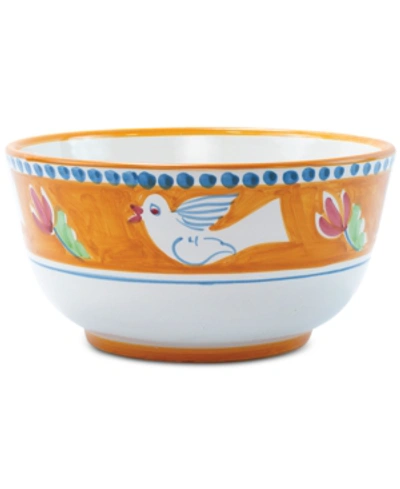 Shop Vietri Campagna Deep Serving Bowl In Orange