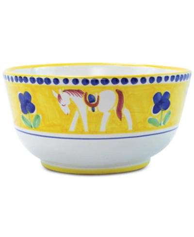 Shop Vietri Campagna Deep Serving Bowl In Yellow