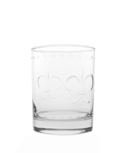 Shop Rolf Glass Fleur De Lis Double Old Fashioned 14oz In No Color