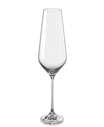 Shop Red Vanilla Sandra Red Wine Glass 18.5 Oz, Set Of 6 In Clear