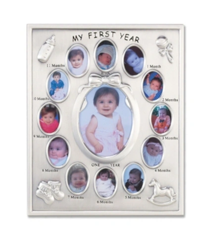 Shop Lawrence Frames Silver Plated My First Year Picture Frame