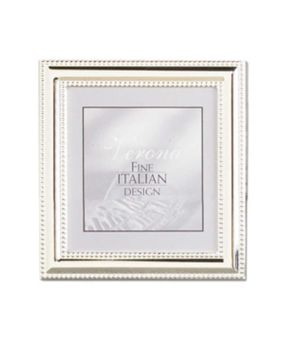 Shop Lawrence Frames Metal Picture Frame Silver-plate With Delicate Beading