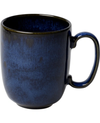 Shop Villeroy & Boch Lave Mug In Blue