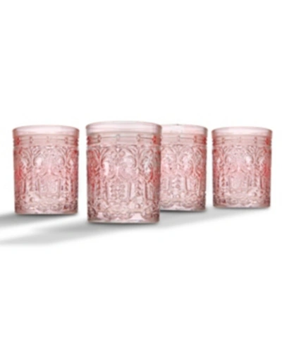 Shop Godinger Jax Double Old Fashion In Pink