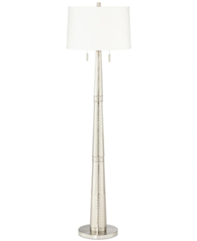 Shop Pacific Coast Zarah Floor Lamp In Silver