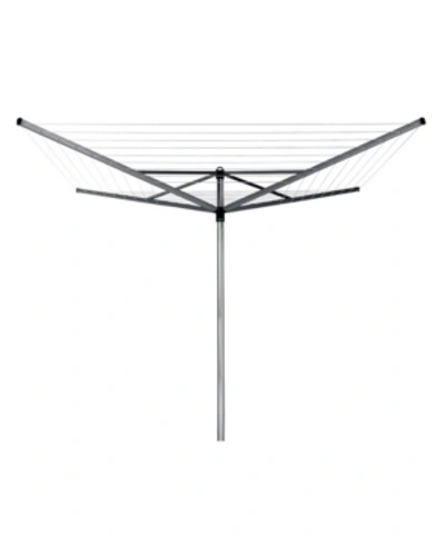 Shop Brabantia Topspinner Clothesline 164' With Ground Spike In Silver
