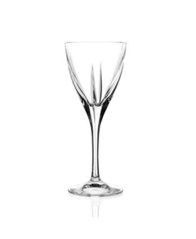 Shop Lorren Home Trends Rcr Fusion Crystal Cordial Set In Clear