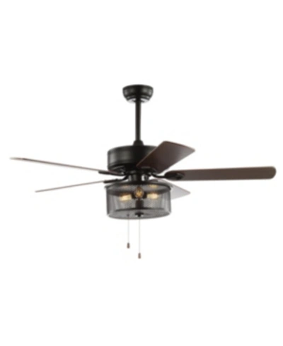 Shop Safavieh Fredrik Ceiling Light Fan In Black