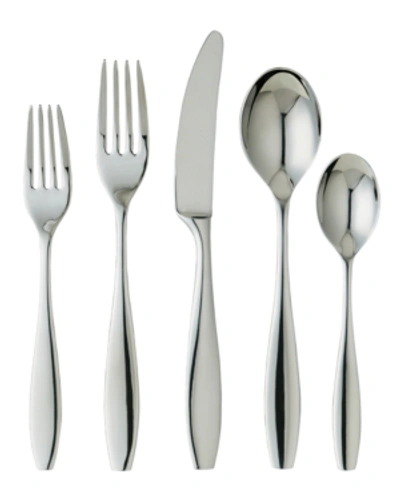 Shop Ginkgo Allison 42 Piece Set In Silver