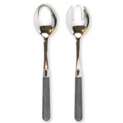 Vietri Albero Oak 2-piece Salad Server Set In Elm