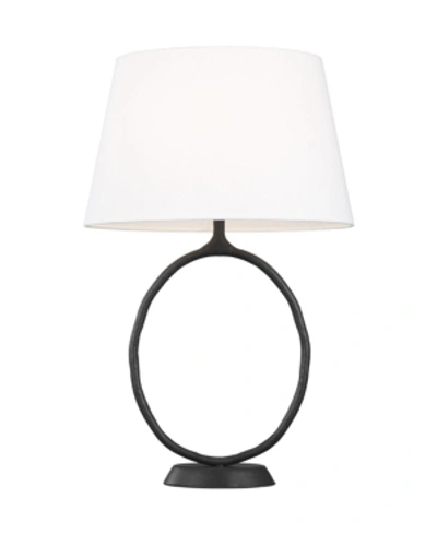 Shop Ed Ellen Degeneres Indo 1-light Table Lamp In Aged Iron