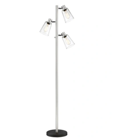 Shop Lite Source Colinton Floor Lamp In Brushed Nickel