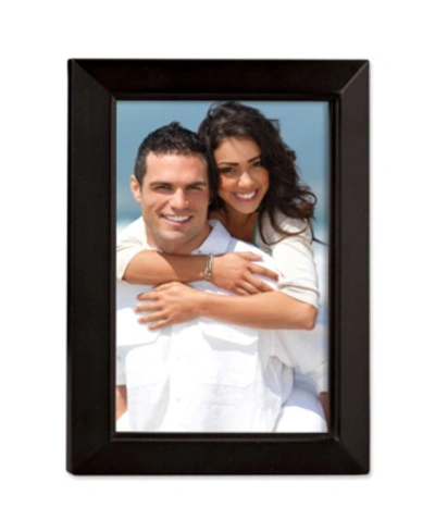 Lawrence Frames Black Wood Picture Frame - Estero Collection - 4" X 6" In Black
