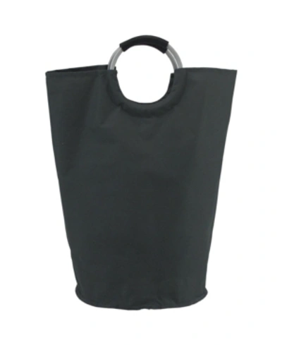 Shop Redmon Since Redmon Soft Handle Chic Laundry Tote In Dark Gray