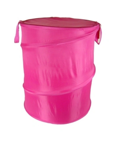 Shop Redmon Since Redmon Pop Up Hamper In Fuchsia