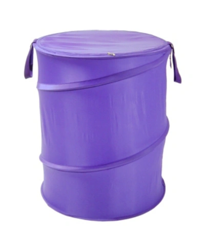 Shop Redmon Since Redmon Pop Up Hamper In Purple