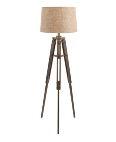 Shop Imax Concord Floor Lamp In Brown
