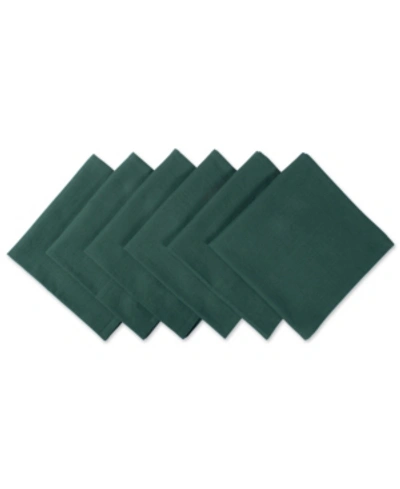 Shop Design Imports Napkin, Set Of 6 In Green