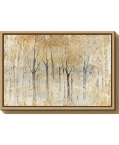 Shop Amanti Art Seasons End Gold By Avery Tillmon Canvas Framed Art In Black