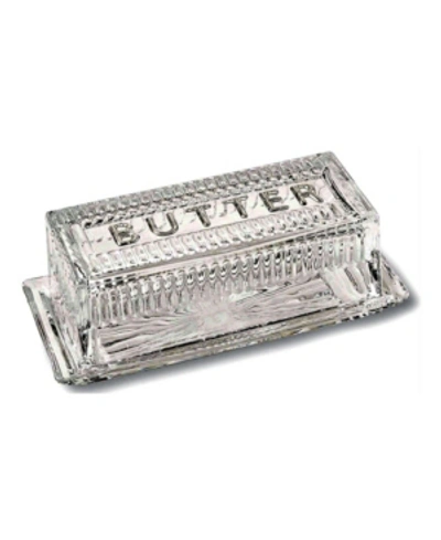 Shop Bezrat Crystal French Butter Dish With Lid