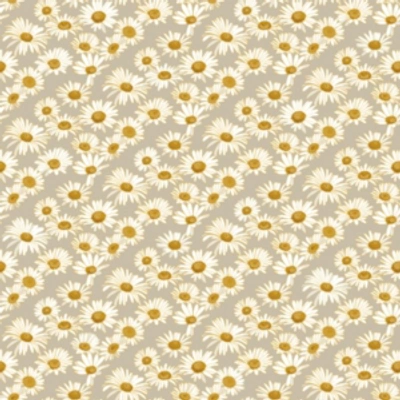 Shop Tempaper Daisies Peel And Stick Wallpaper In Greige