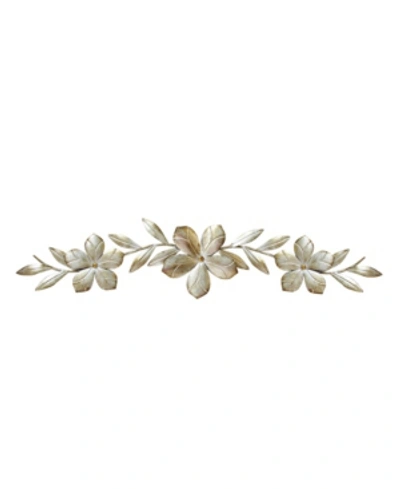 Shop Stratton Home Decor Champagne Flower Over The Door Wall Decor