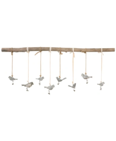 Uttermost Birds On A Branch Wall Art In Silver