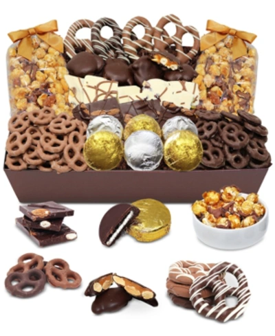 Shop Chocolate Covered Company Sensational Belgian Chocolate-covered Snack Basket