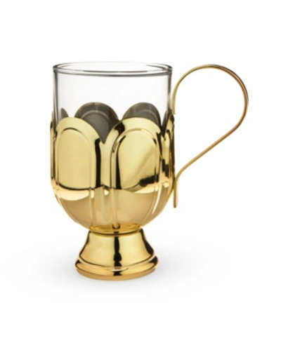Shop Twine Mulled Wine Glass In Gold-tone