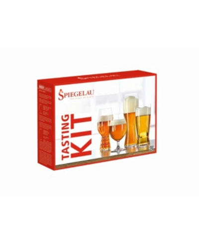 Shop Spiegelau Classic Beer Tasting Kit Set Of 4 In Clear