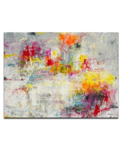 Shop Ready2hangart , 'tie Dye' Colorful Abstract Canvas Wall Art, 30x40" In Multi